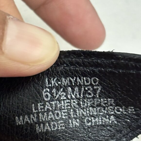 Lucky Brand Myndo Loafer Booties Pointed Toe Leather Women 6.5M - Picture 11 of 11